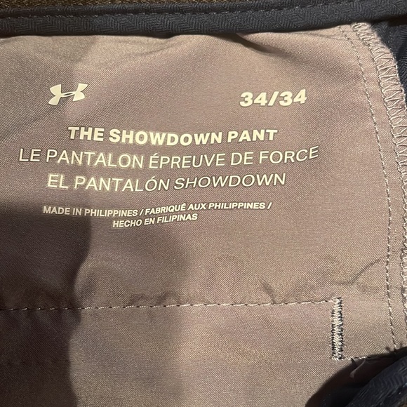 Under Armour pants. Size 34” x 34” - Picture 3 of 4